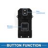 X Autohaux Front Right Power Window Switch for Honda Accord 2008-2012 No.35760TA0A01