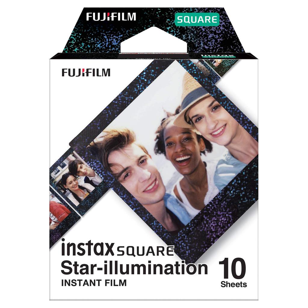 FUJIFILM quadratisches Format Film instax SQUARE Sternenillumination INSTAX SQUARE STAR ILLUMI WW 1