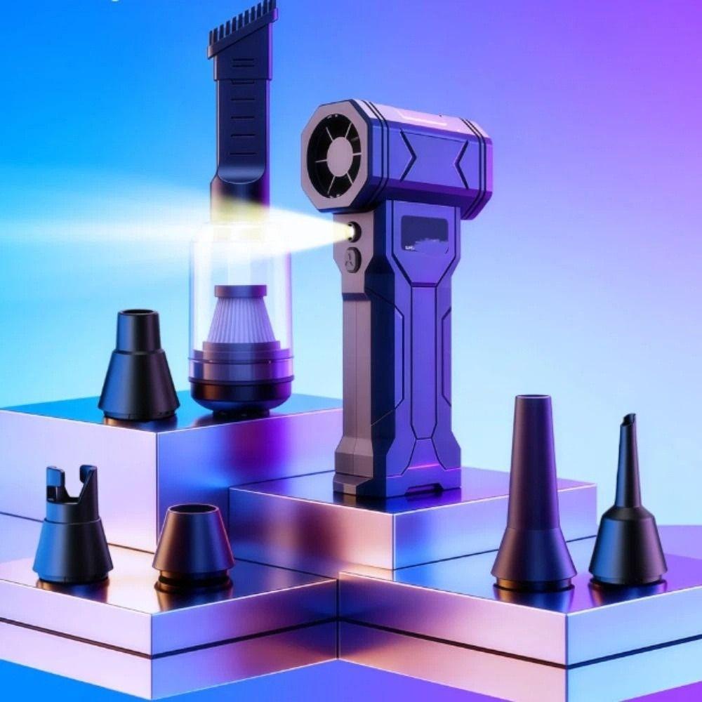 High Power Rechargeable Blower Dual Blowing And Suction High-Speed Blower Household Use