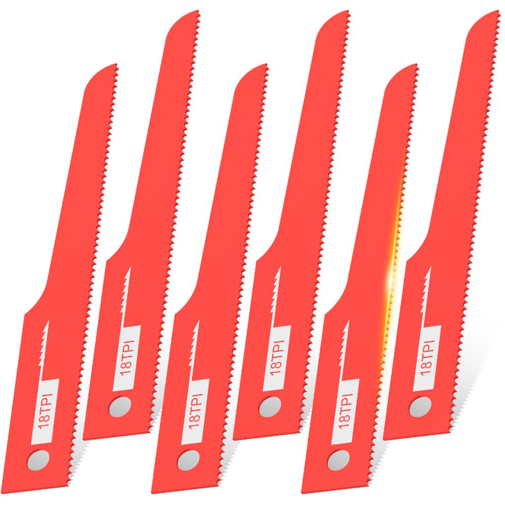 18TP T142HB Jigsaw Blade Heavy Duty T-shank Flush Cutting Replaceable Coarse Teeth Wood Aluminum Tight Spaces Precision Cut Too