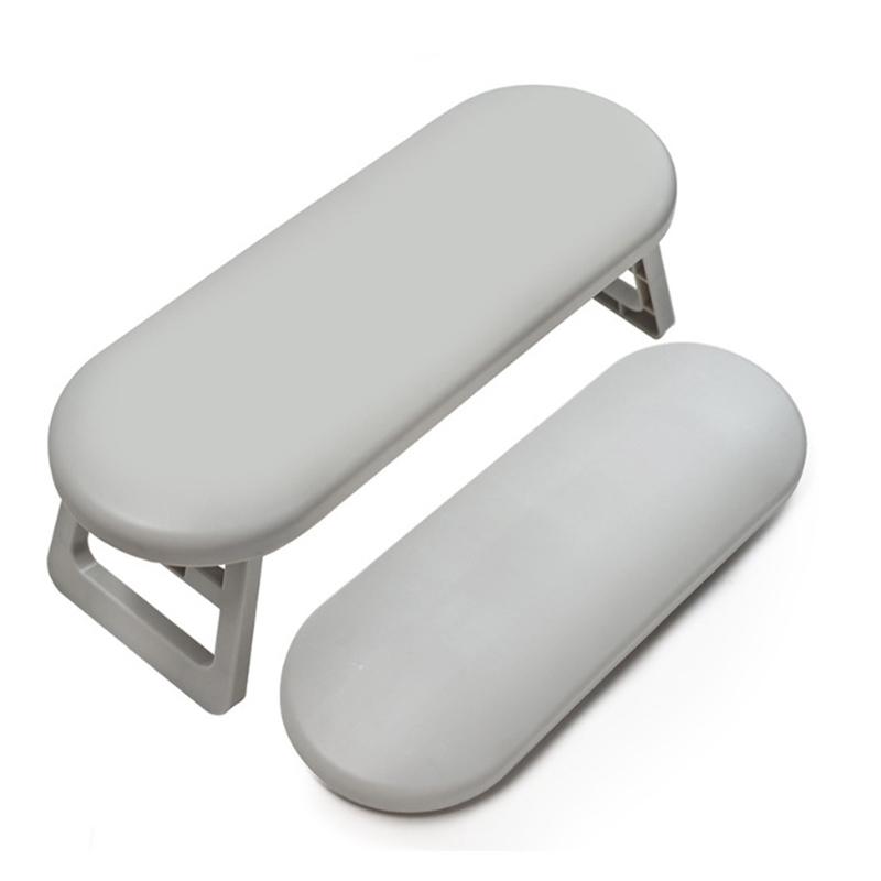 Folding Nail Hand Manicure Rest Arm Stand Pillow Cushion Holder Table Desk Armrest Sponge Support Mat Polish Tool Practice