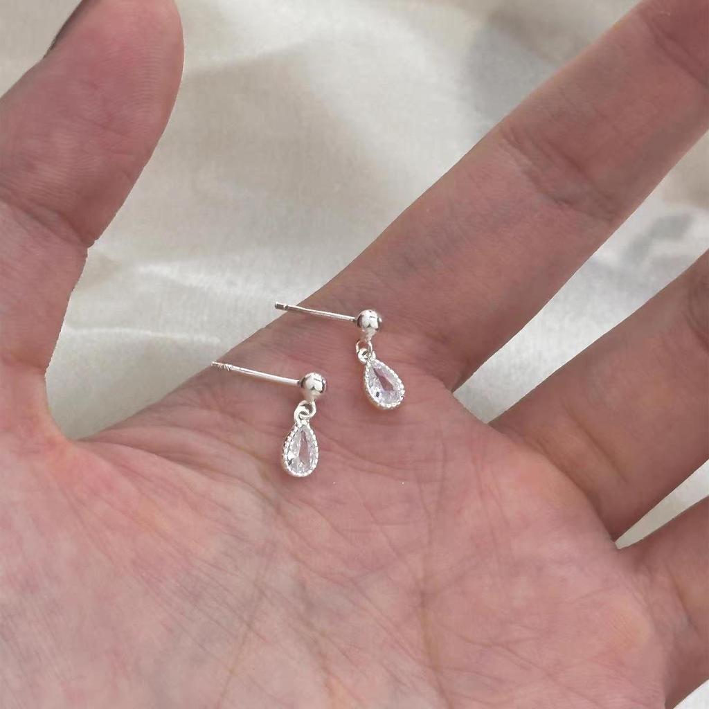 925 Sterling Silver Women's Ear Piercing Earrings - Versatile Cartilage Studs for Comfortable Sleeping
