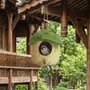 Weatherproof Hanging Leaf Bird House Waterproof Bird Shelter Creative Wild Birds Habitat  Courtyard