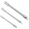 Flexible Socket Extension Bars: Power, Large, Medium, Small Fly Bars, Quick Ratchet Wrench Extensions.
