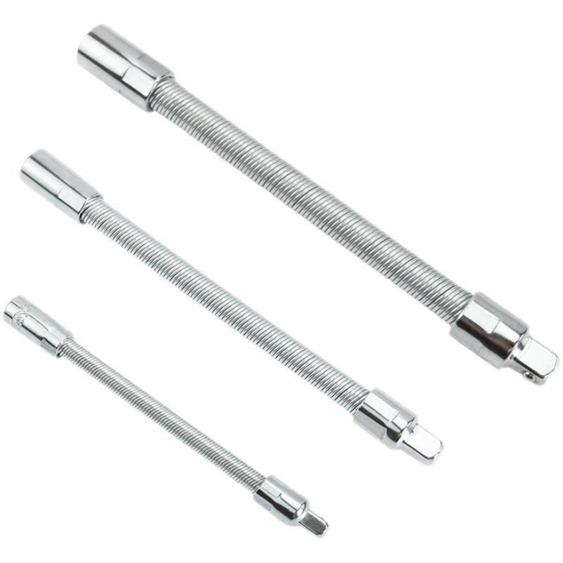 Flexible Socket Extension Bars: Power, Large, Medium, Small Fly Bars, Quick Ratchet Wrench Extensions.