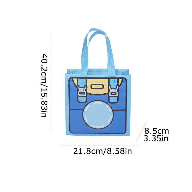 1/5 Stück Handtasche Niedlich Vlies Snack Süßigkeiten Mittagessen Für Kinder Geschenke Tasche Mitgebsel Cartoon Bedruckt Geburtstag Wiederverwendbar Kinder