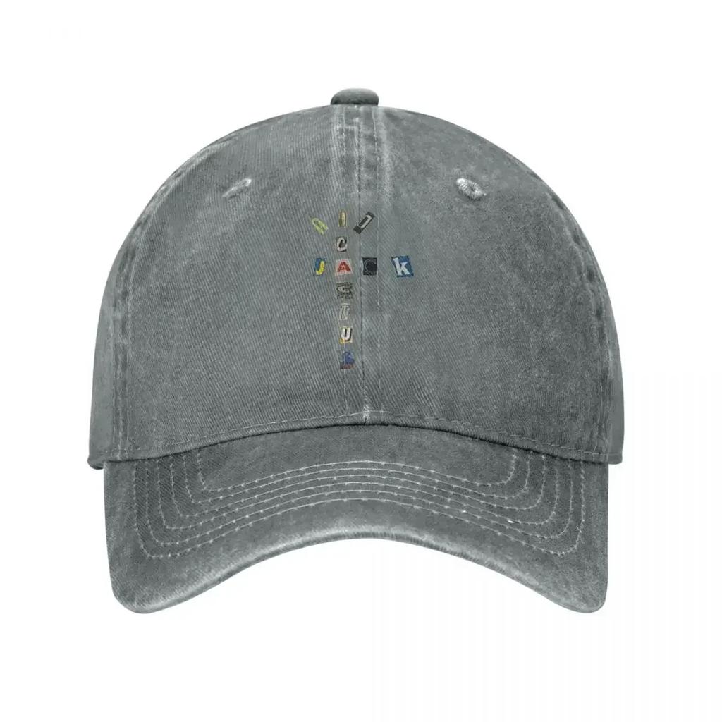 Vintage Cactus Jack Singer Baseball Cap for Unisex Women Distressed Cotton Sun Cap Outdoor Running Golf Caps Hat