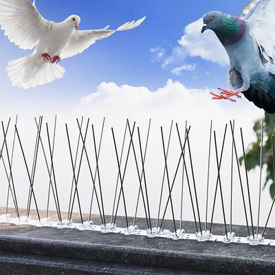 1Pc Stainless Steel Pigeon Spikes And Bird Repeller Deterrent 25Cm Balcony Anti-Bird Repellent Thorn Nail Kit Pest Control