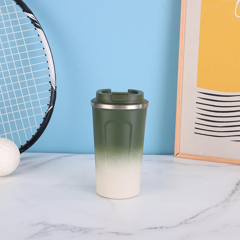 304 Stainless Steel Portable Thermal Coffee Mug for Outdoor and Car Use