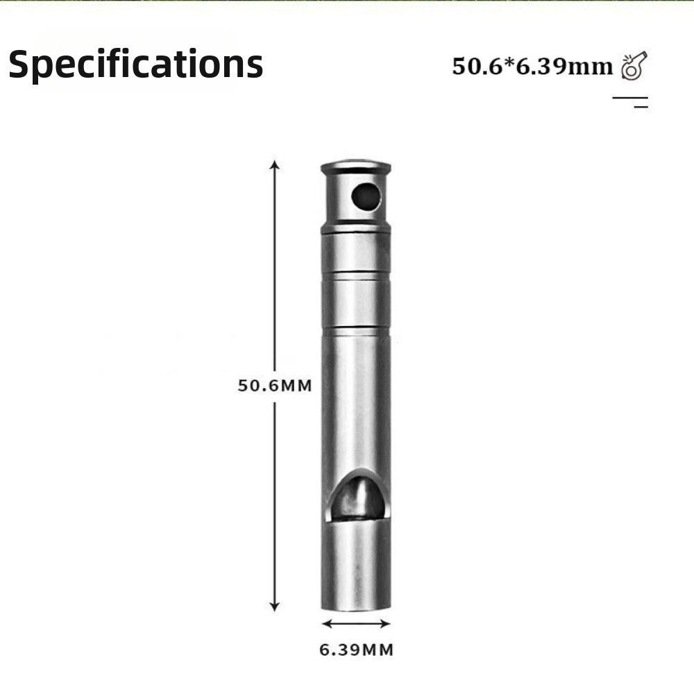 

Portable High Volume Whistle High-frequency Hiking Outdoors Emergency Whistle Outdoor Tool 10