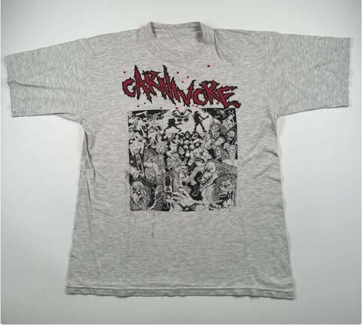 Carnivore Gray Color 100% Cotton All Size Shirt BL894