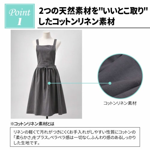 Stylish Apron: A Cute Apron Perfect for Quick Trips. Made from Natural Cotton Linen, It Features a Pocket for a Hidden Butt. Available In 6 Colors.