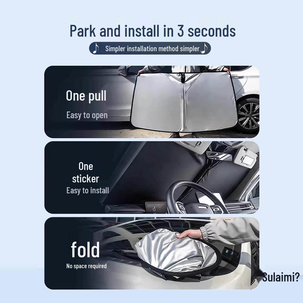 Geely Xingrui Front Windshield Sunshade Umbrella for Heat Insulation