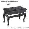 Solid Wood Adjustable Piano & Guitar Stool for One or Two People