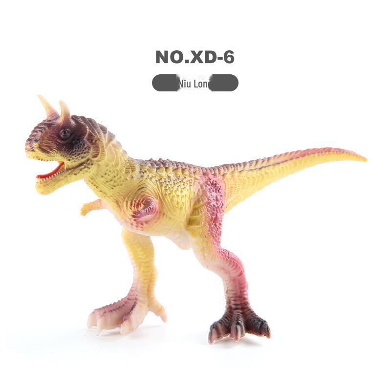 Children's Dinosaur & Animal Figurine Set: Mini Solid Models of Triceratops, Velociraptor, and More