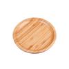 Japanese Style Round Bamboo Serving Tray