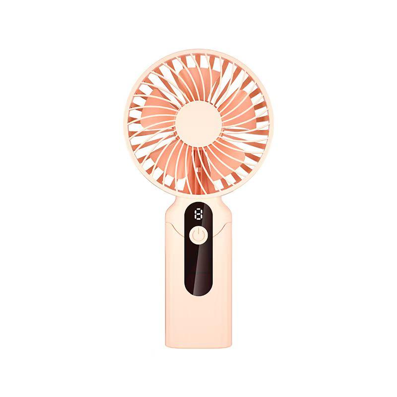 Portable High-Speed USB Rechargeable Handheld Fan with Turbo Wind for Outdoor Cooling