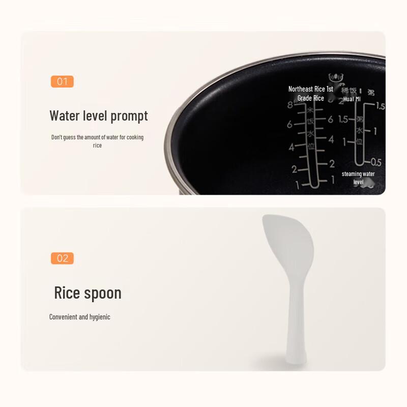 Midea IH Smart Multi-function Rice Cooker CN plug (adapter included)