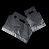 100Pcs Single/Double Cup Milk Tea Packaging Bags Frosted Transparent Disposable Beverage Plastic Bags Coffee Takeout Tote Bag
