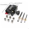 Self-Centering Dowel Jig Adjustable Guide Precise for Cabinet Making