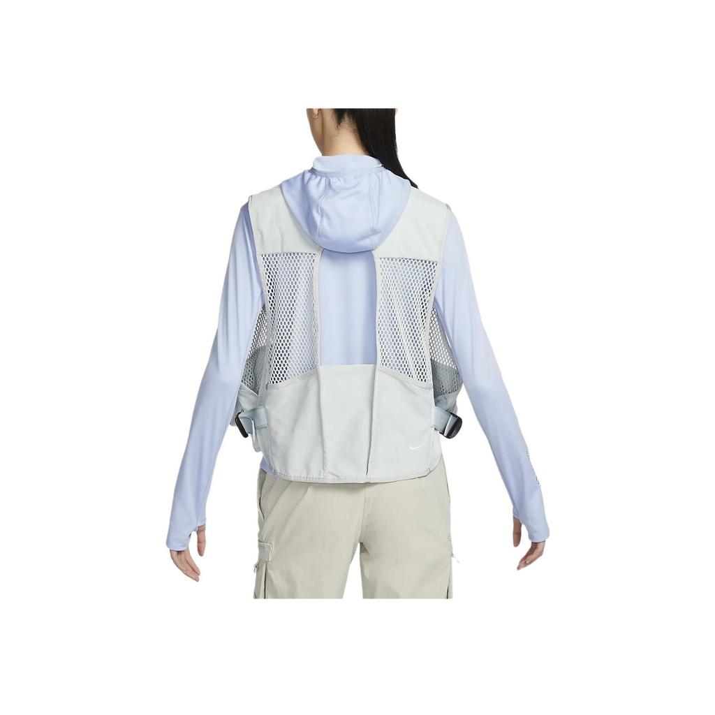 Nike ACG Series Mesh Vest With Multiple Pockets Unisex Vest Light-Silver DN3920-034