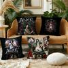 AAlice MMadness Returns Cushion Cover Pillow Case Plush Fabric Soft Double Sided Print Sofa Cushion Cover Throw Pillow Covers