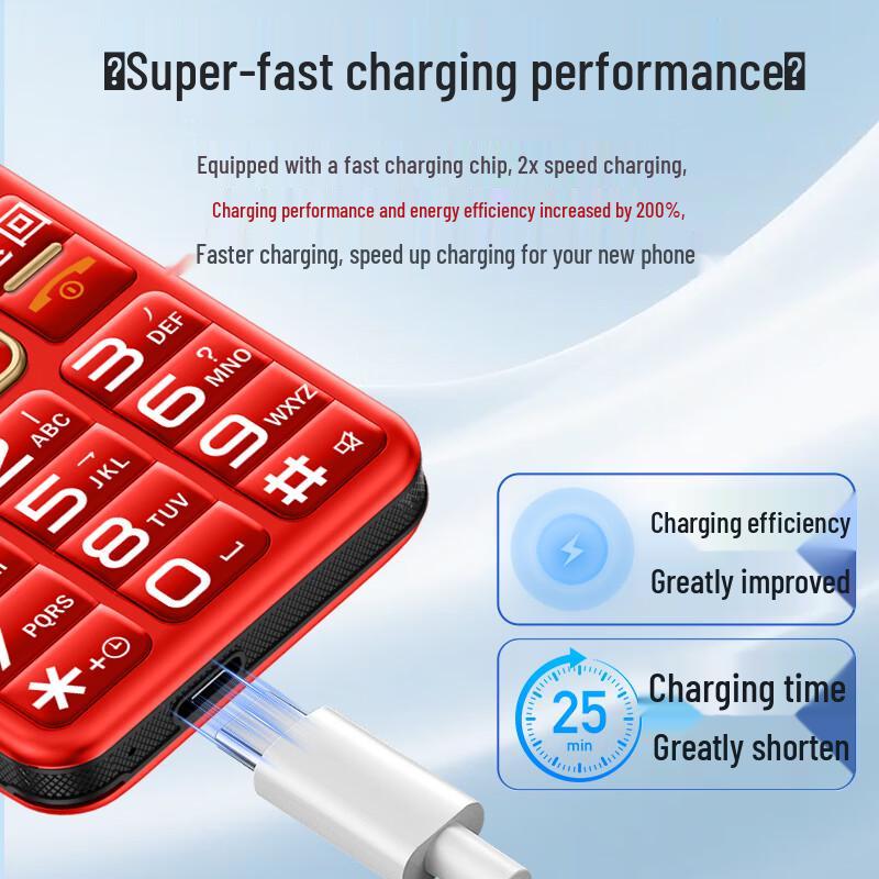 Tianyu Z12 4G Senior Feature Phone (CN version)