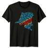 Democratic Republic Of The Congo Geography Mens T-Shirt Womens Tee Graphic Top