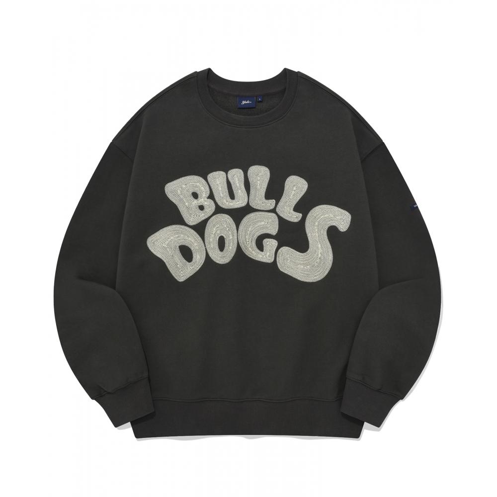 

YALE GROOVY BULLDOGS CREWNECK CHARCOAL