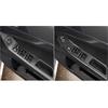 Carbon Fiber Window Lift Switch Panel Cover Trim For Mitsubishi 08-15 Lancer EVO