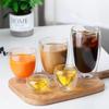 Heat Resistant Double Wall Glass Cup 80-450Ml Beer Milk Coffee Water Cups Transparent Cup Wholesale Glass Drinkware Mug