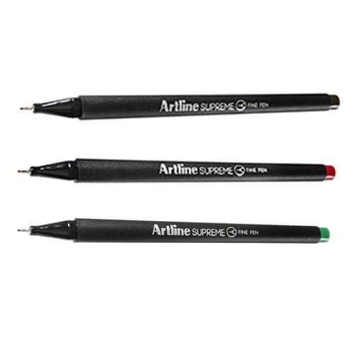 Artline Supreme Fineliner Stift 0,4 mm (Schachtel mit 12)