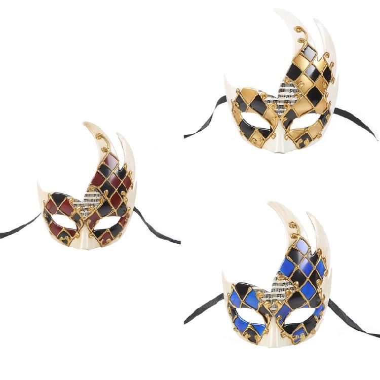 Halloween Cosplay Augenmaske Maskerade Halbmaske Accessoire für Karnevalsparty