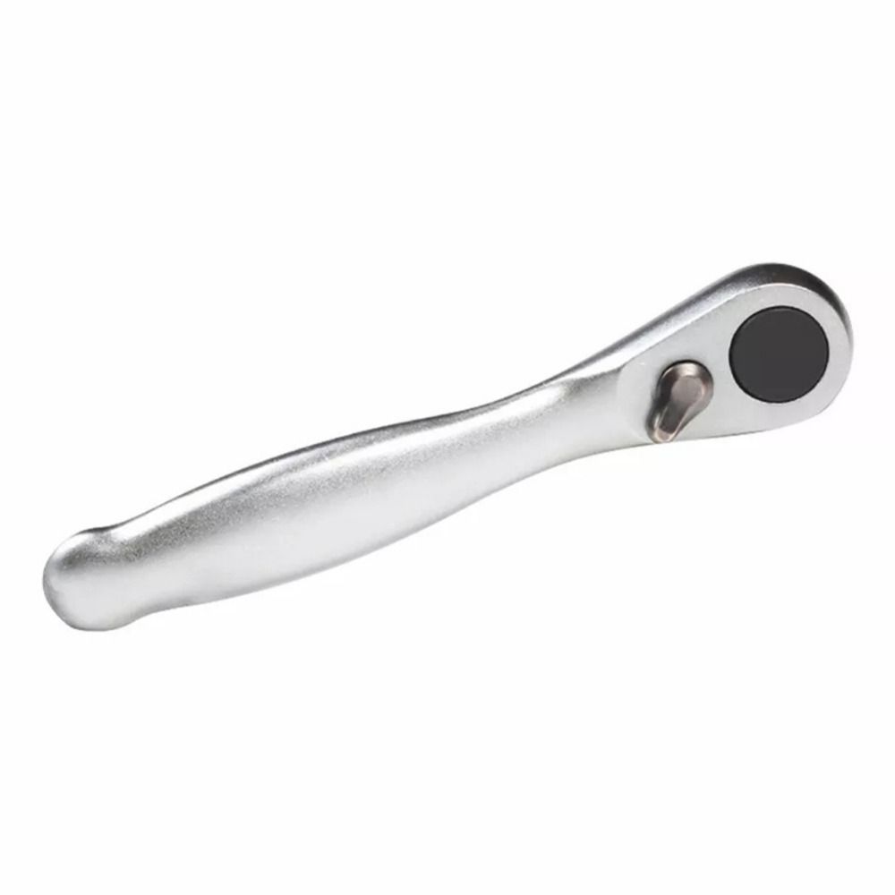 72 Teeth 1/4 Drive Ratchet Handle Wrench Quick Release Bidirectional Ratchet Spanner Hand Tool