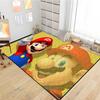 3D Cartoon Super Mario Bros Game HD Rug Area Carpet for Living Room Kids Bedroom Sofa Kitchen Decorate Child Non-slip Floor Mats