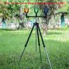 Aluminum Alloy Portable Folding Fishing Rod Tripod Adjustable Fishing Pod Tripod