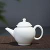 Mutton Fat Jade Porcelain Xishi Teapot