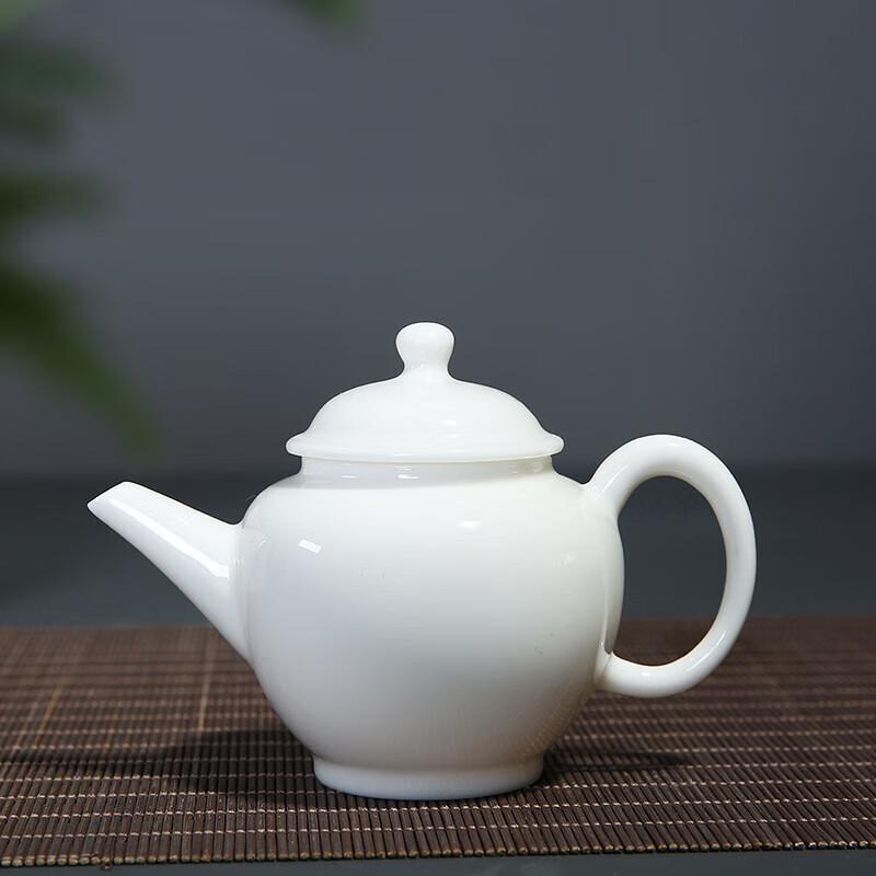 Mutton Fat Jade Porcelain Xishi Teapot