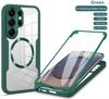 360 Full PTE Protection Screen Clear Magnetic Case For Samsung Galaxy S26 S25 Edge S24 S23 S22 Ultra PLUS FE A07 A56 A36 A26 A16