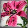 Fiori e Piante Cuscino Ricamo Kit Latch Hook Tappeto Pianta Latch Hook Tappeto Bottone Pad Pacchetto Smyrna Cross Knooppakket Kit
