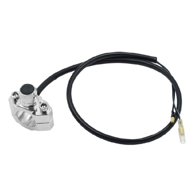 Промышленного класса крепление на руль переключатель Легкие мотоциклетные переключатели 7/8 22 мм self reset серебряный