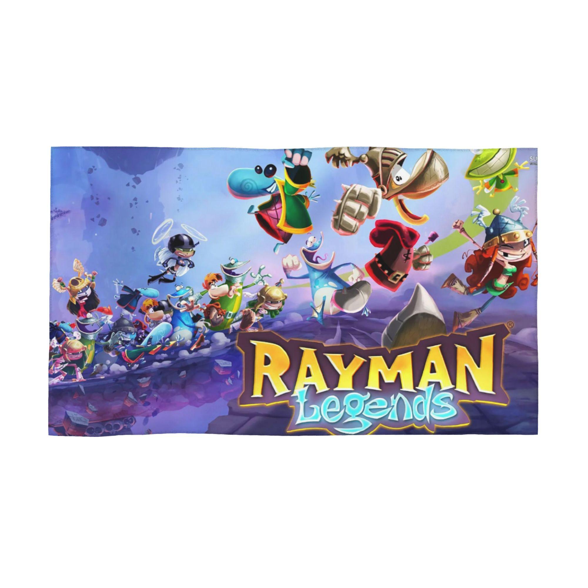 

Cartoon Games Rayman Legends Soft Face Towel Quick Dry Pool Bath Cotton Towels Absorbent Quick W30*H60(CM)