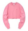 UFC SPORT Ufc Basic Crop Fit Sweatshirt Pink U2Swu1209Pi