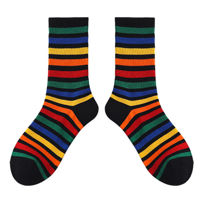 Rainbow Fashion Socks Women's Long Socks