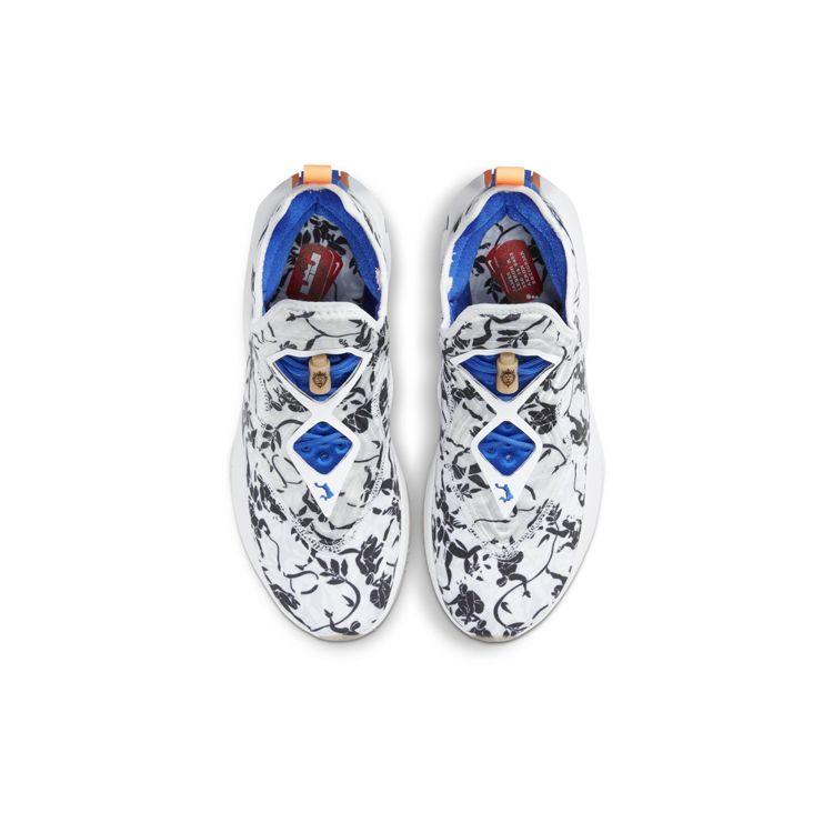 Nike LeBron Soldier 14 Sisterhood Męskie Sneakersy Białe Czarne Hyper-Royal CK6024-004