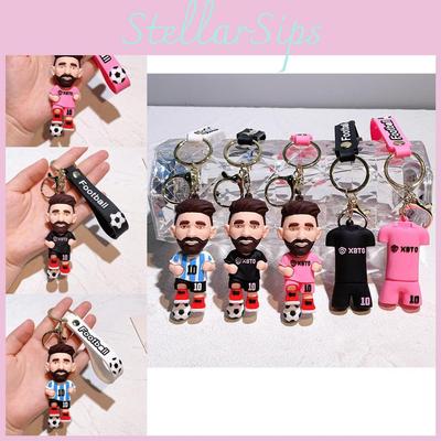 Chaveiro da Moda do Messi Porta-Chaves de Silicone Camisa da Estrela do Futebol Fashion Presente Para Amigos