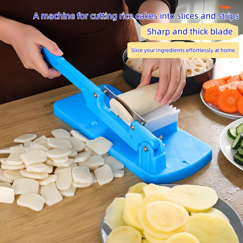 Multi-Functional Food Slicer,Detachable for Frozen Meat, Potatoes, Bananas, Apples & More for Home Kitchen Use, Slicing and Dicing, Kitchen Slicer