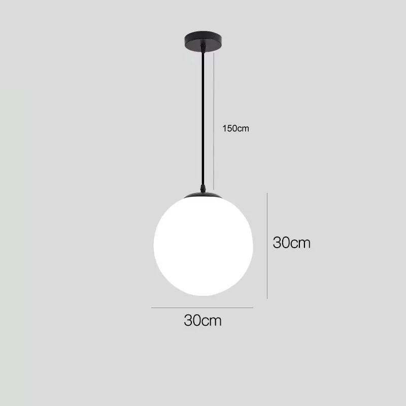 Glass Lampshade Pendant Lights Kitchen Island Dining Room Bedside Hanging Lamps For Ceiling Brass Modern Suspension Chandelier