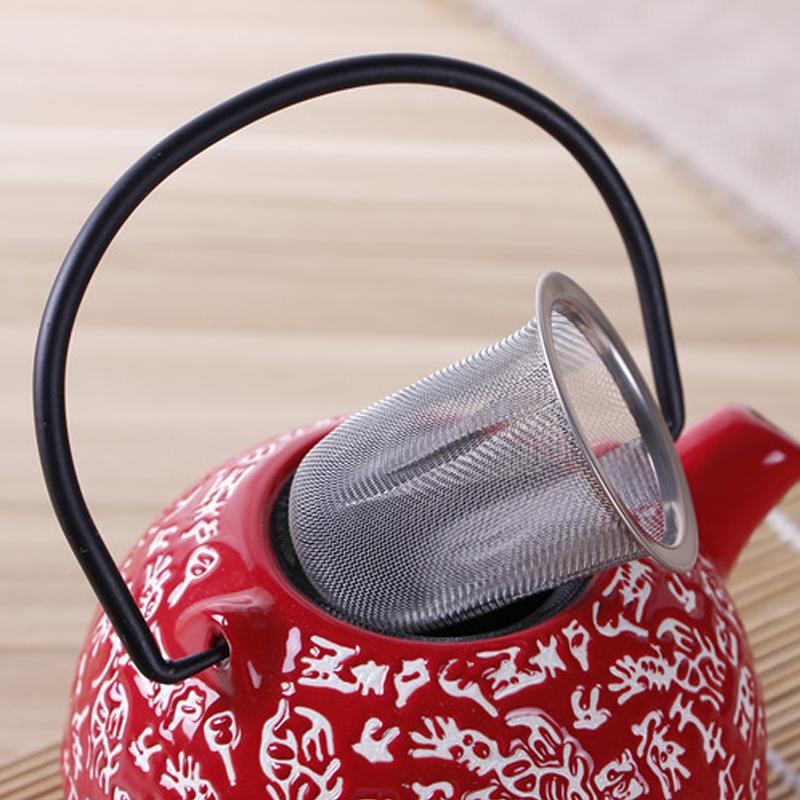 1PC Strainer Filter Seasoning Ball Tea Infuser Mesh Teaware Tools Stainless Steel Kitchen Supplies