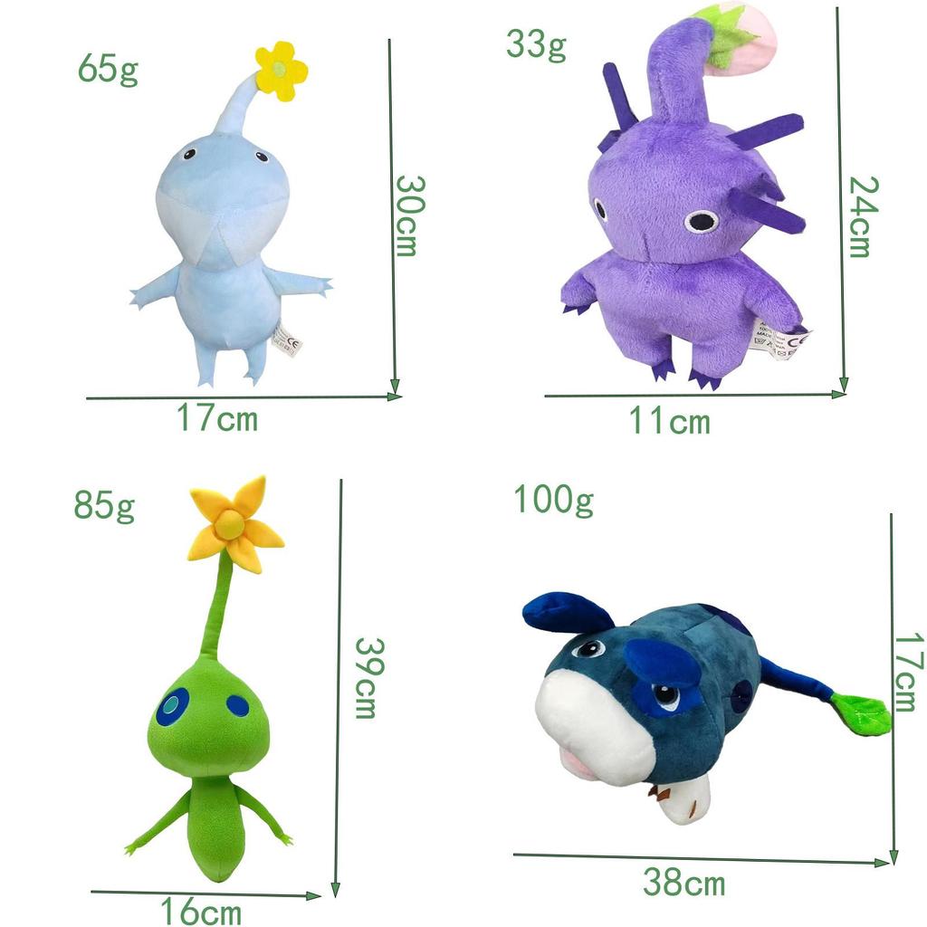 Pikmin 4 Plush Toy With Pp Cotton Material For Collectors And Kids